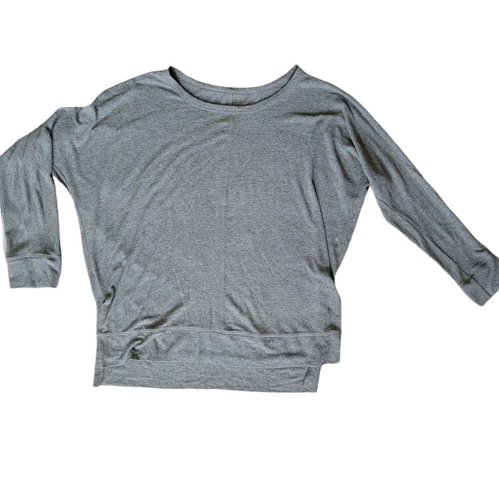 Large ALYA Gray Dolman Sleeve Super Soft Top 970